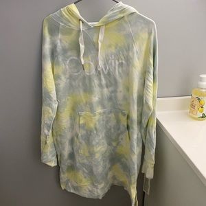 Calvin Klein performance large oversized sweatshirt dress